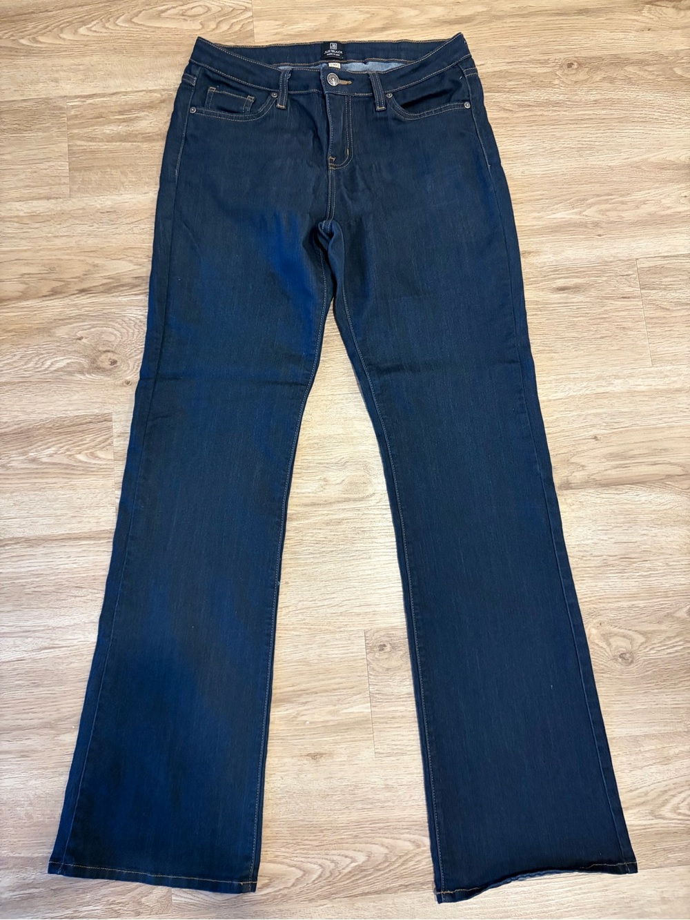 Just Black Women's Denim Dark Blue Bootcut Jeans W30